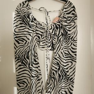 Long Sleeve Crop Top